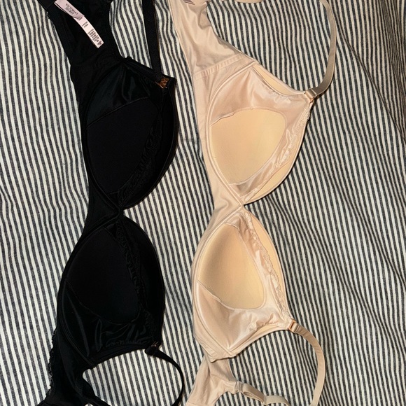 New(without tags) Victoria’s Secret wireless nursing bra- beige and black - Picture 2 of 6